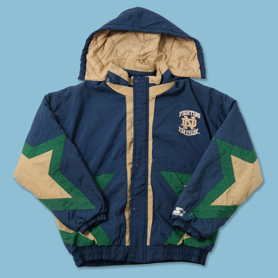 Vintage Starter Notre Dame Women's Jacket Small 