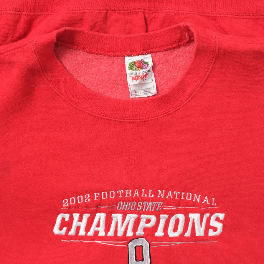 Vintage 2002 Ohio State Buckeyes Sweater XLarge 