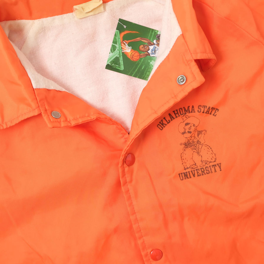 Vintage Oklahoma State Coach Jacket Large 