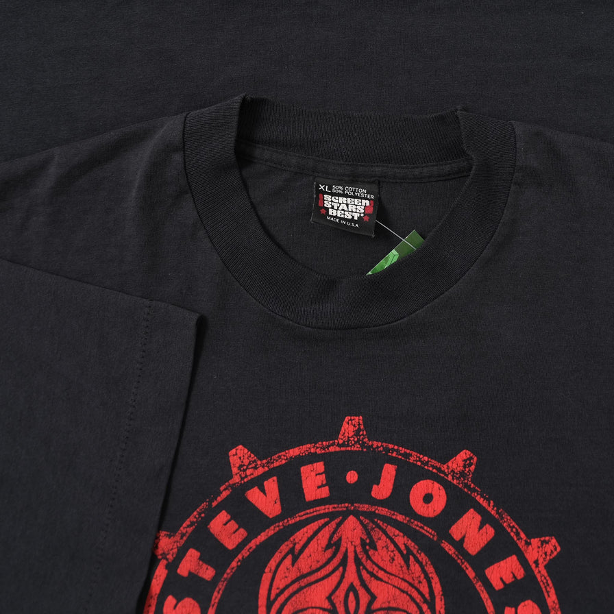 Vintage 1989 Steve Jones Fire & Gasoline T-Shirt XLarge 