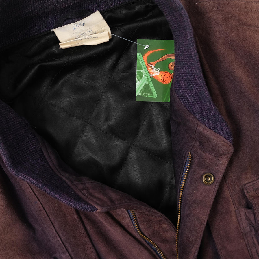 Vintage Versus Versace Leather Jacket Large 