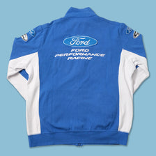 Vintage Ford Racing Sweat Jacket Large 