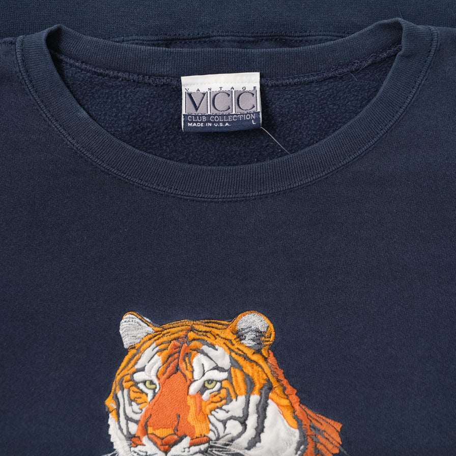 Vintage Clemson Tigers Sweater XLarge 