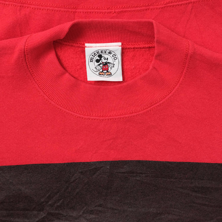 Vintage Mickey Mouse Sweater Large 