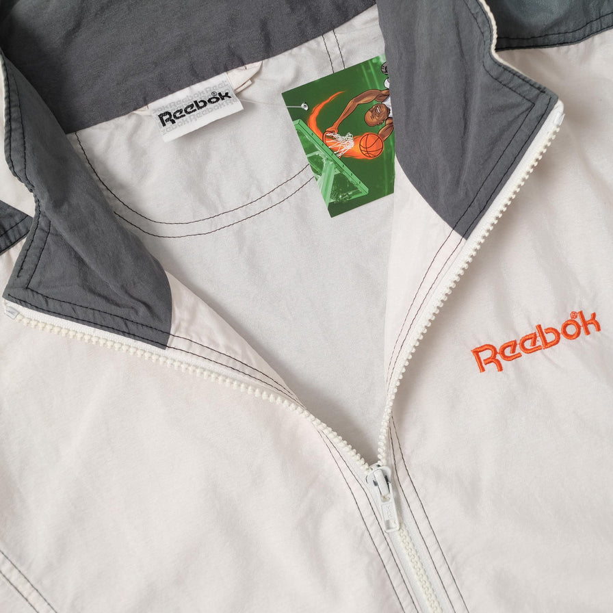 Vintage Reebok Track Jacket Large 