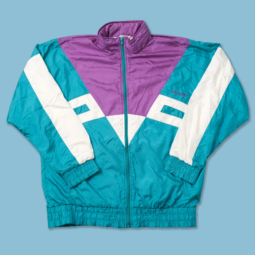 90s Adidas Tracksuit Top Jacket Color Block Blue/red/white Size Medium -  Etsy