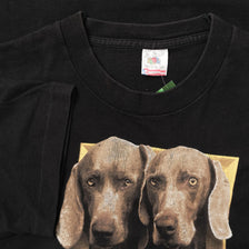 Vintage 1992 William Wegman Dog T-Shirt Medium 
