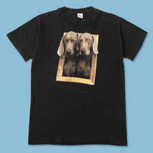 Vintage 1992 William Wegman Dog T-Shirt Medium 