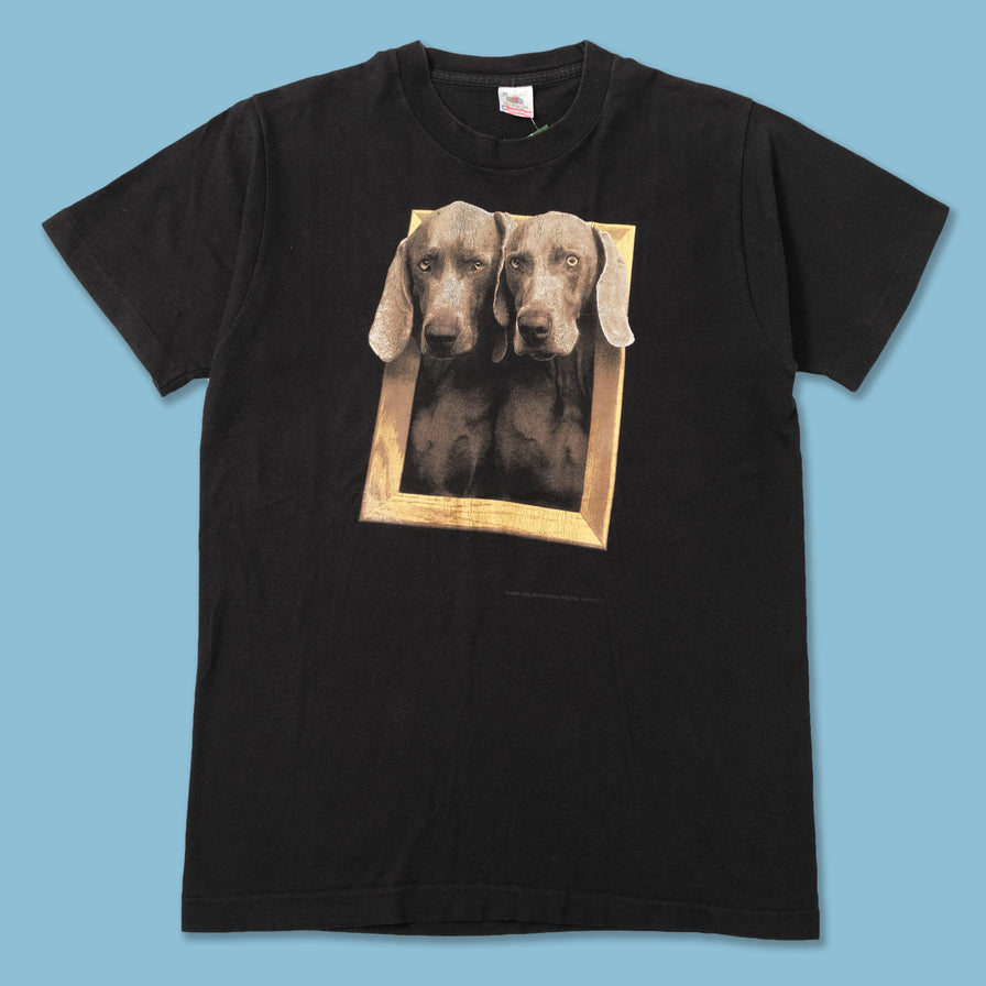 1992 William Wegman Dog T-Shirt Medium | Double Double Vintage