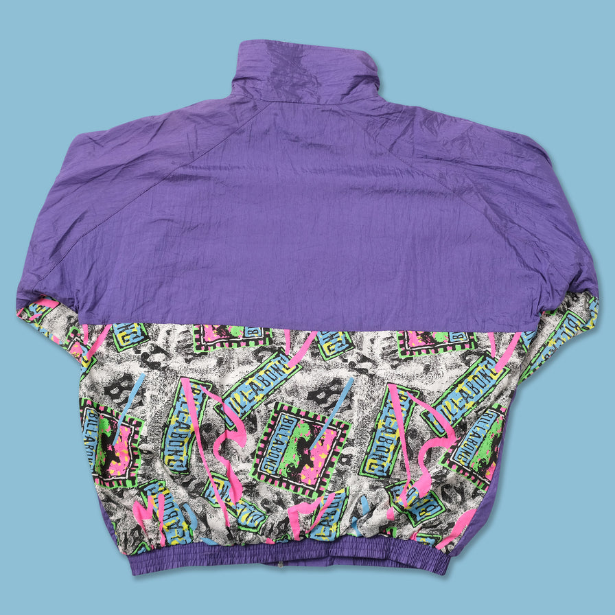 Vintage Pattern Track Jacket Large 