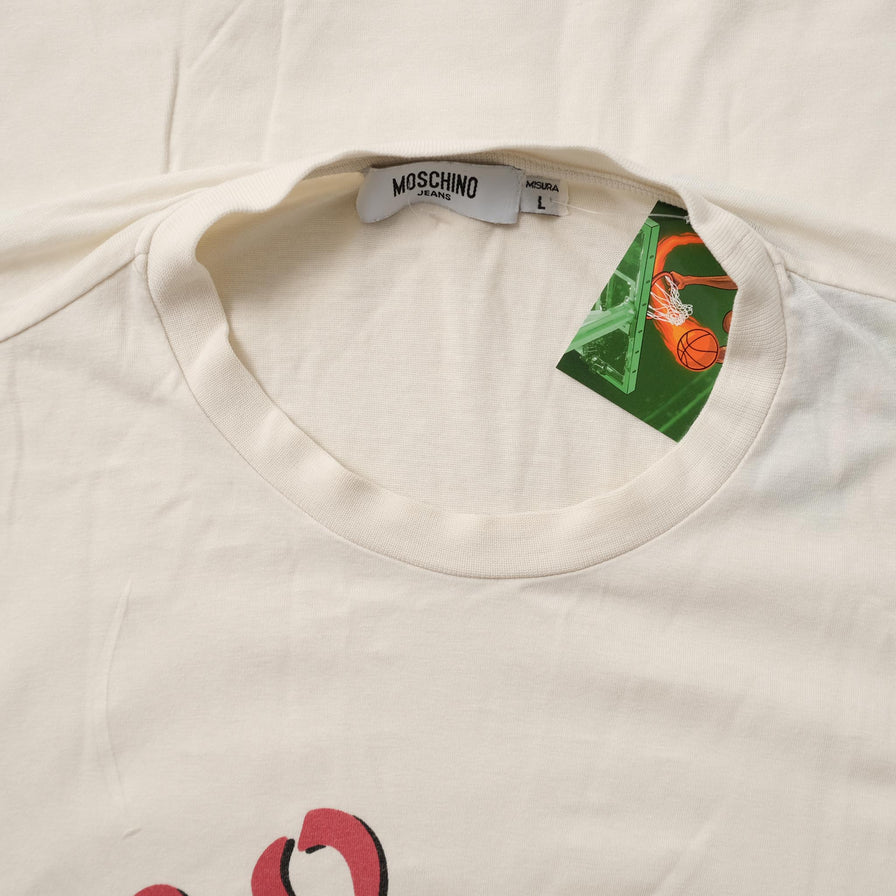 Vintage Moschino T-Shirt Small 