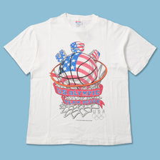 Vintage USA Olympic Basketball T-Shirt Large 
