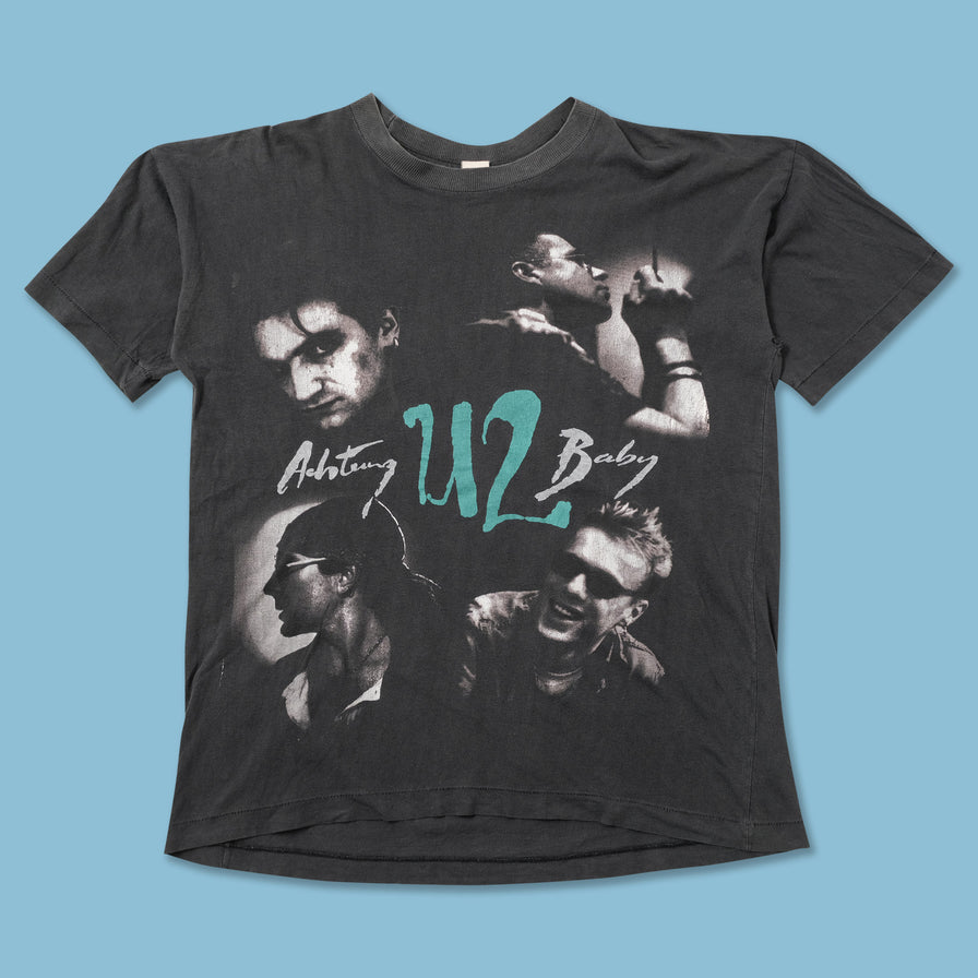 Vintage 1992 U2 Zoo Tour T-Shirt Medium 