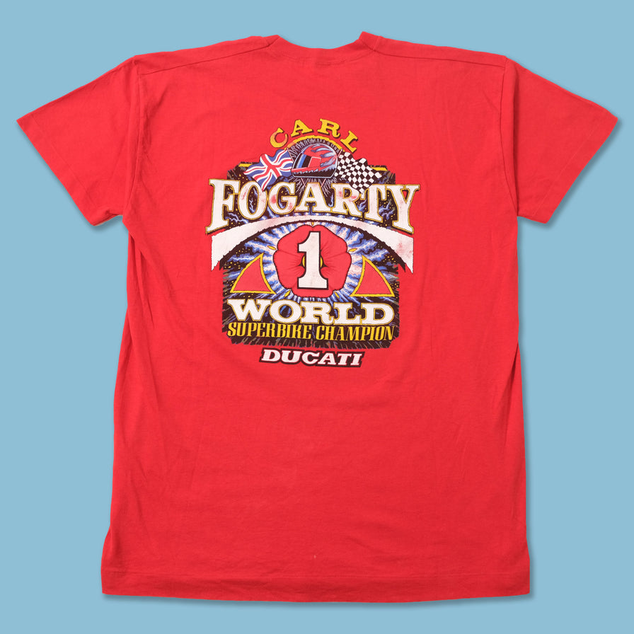 Vintage 1994 Carl Fogarty T-Shirt XLarge 