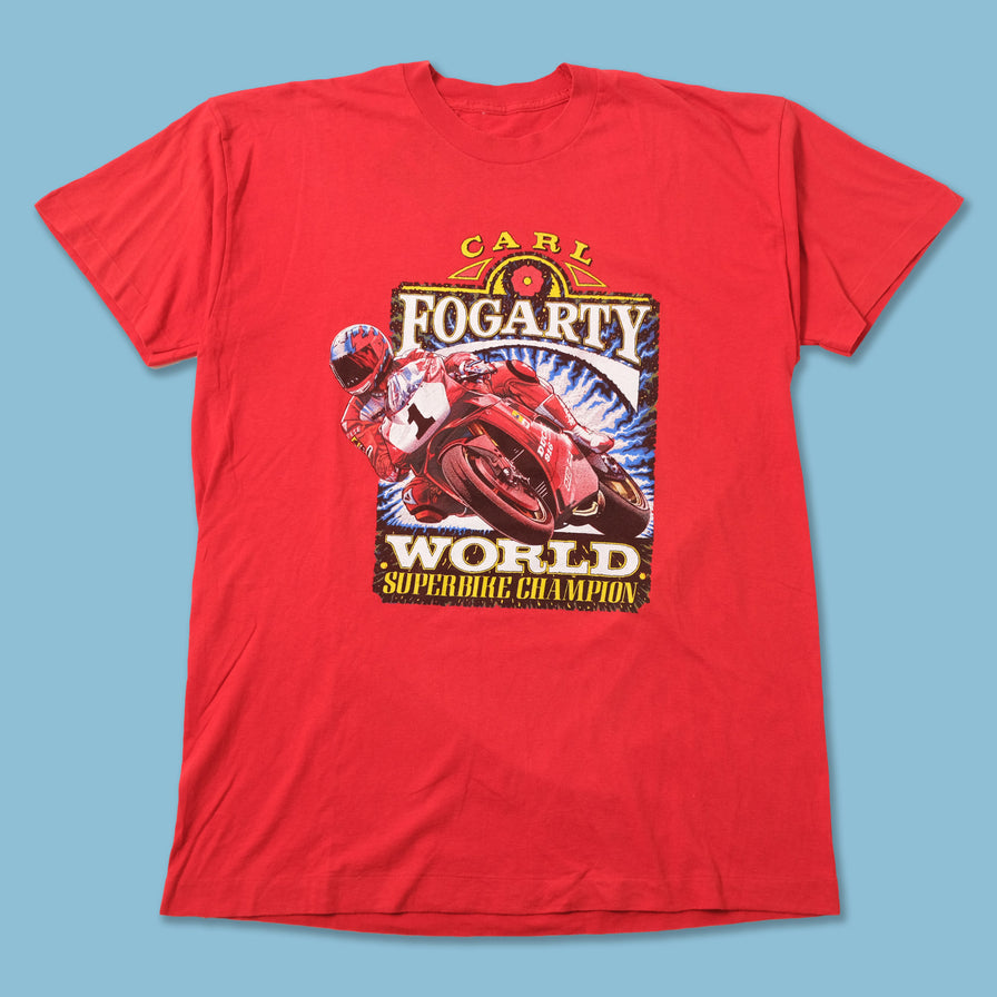 Vintage 1994 Carl Fogarty T-Shirt XLarge 