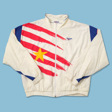 Vintage DS Reebok USA Track Jacket Large 