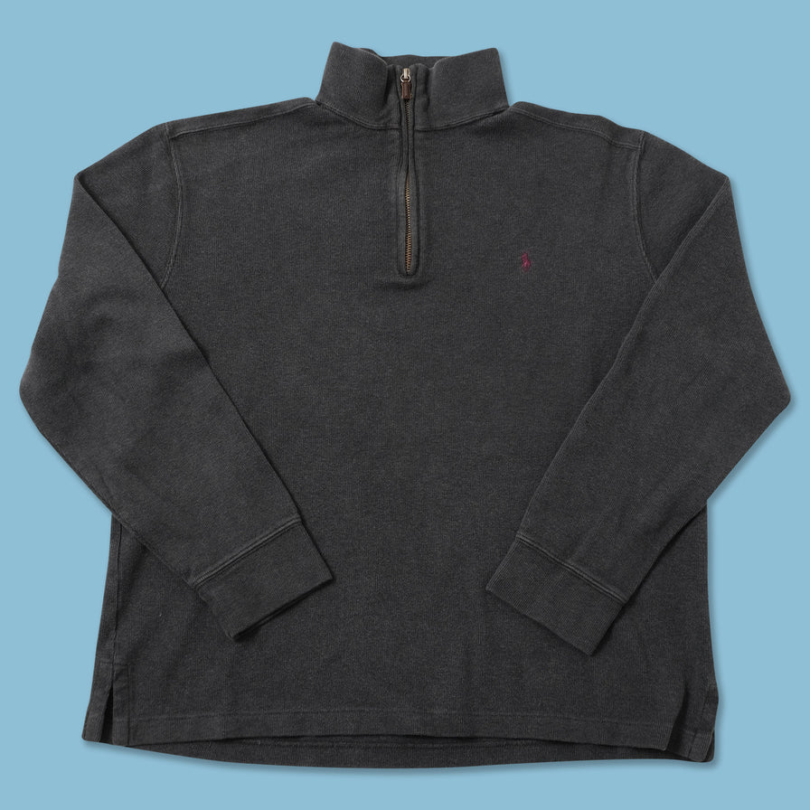 Vintage Polo Ralph Lauren Q-Zip Sweater Large 
