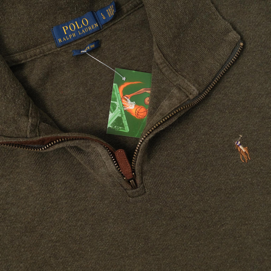 Polo Ralph Lauren Q-Zip Sweater Large 