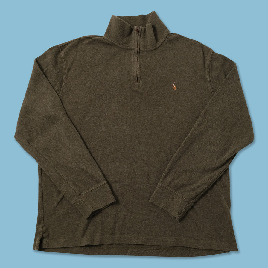 Polo Ralph Lauren Q-Zip Sweater Large 
