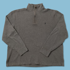 Vintage Polo Ralph Lauren Q-Zip Sweater Large 