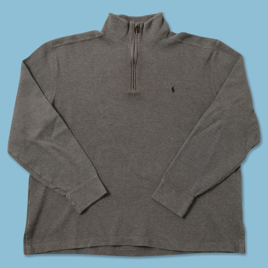 Vintage Polo Ralph Lauren Q-Zip Sweater Large 