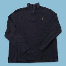 Vintage Polo Ralph Lauren Q-Zip Sweater XLarge 