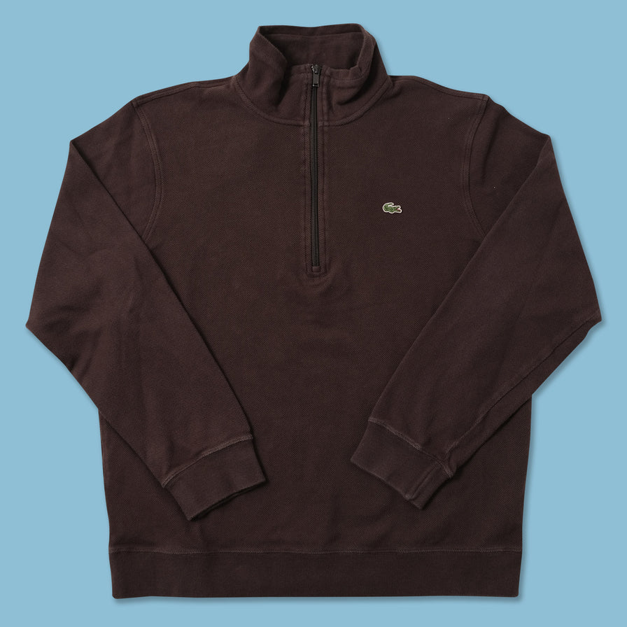 Vintage Lacoste Q-Zip Sweater Medium 