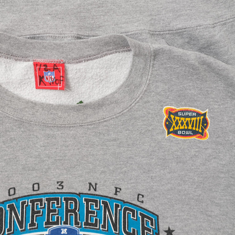 Vintage 2003 Carolina Panthers Sweater Large 