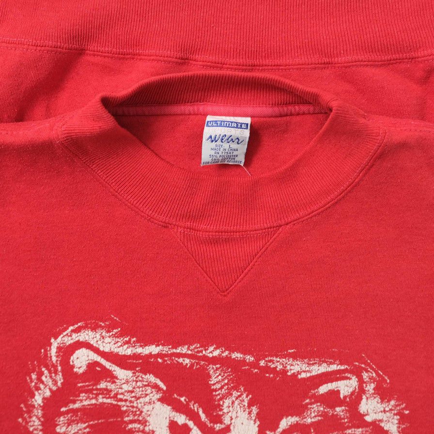 Vintage Wisconsin Badgers Sweater Large 