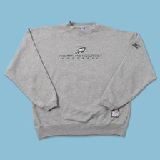 Vintage Reebok Philadelphia Eagles Sweater Large 