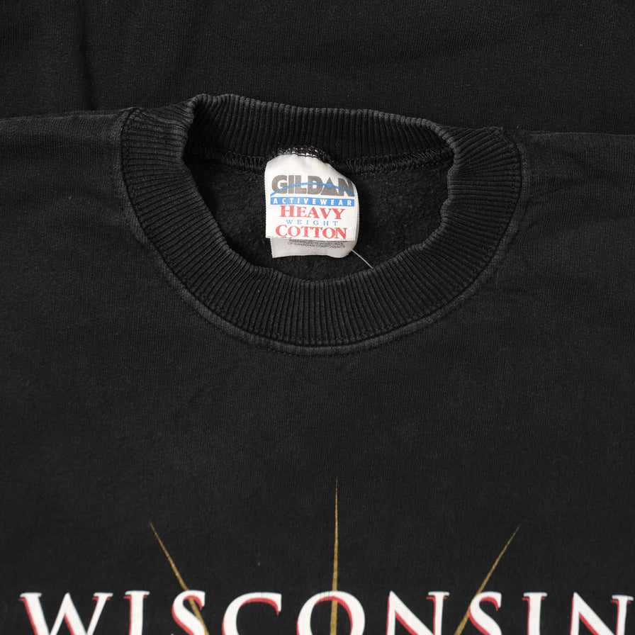 Vintage 2000 Wisconsin Badgers Sweater Large 