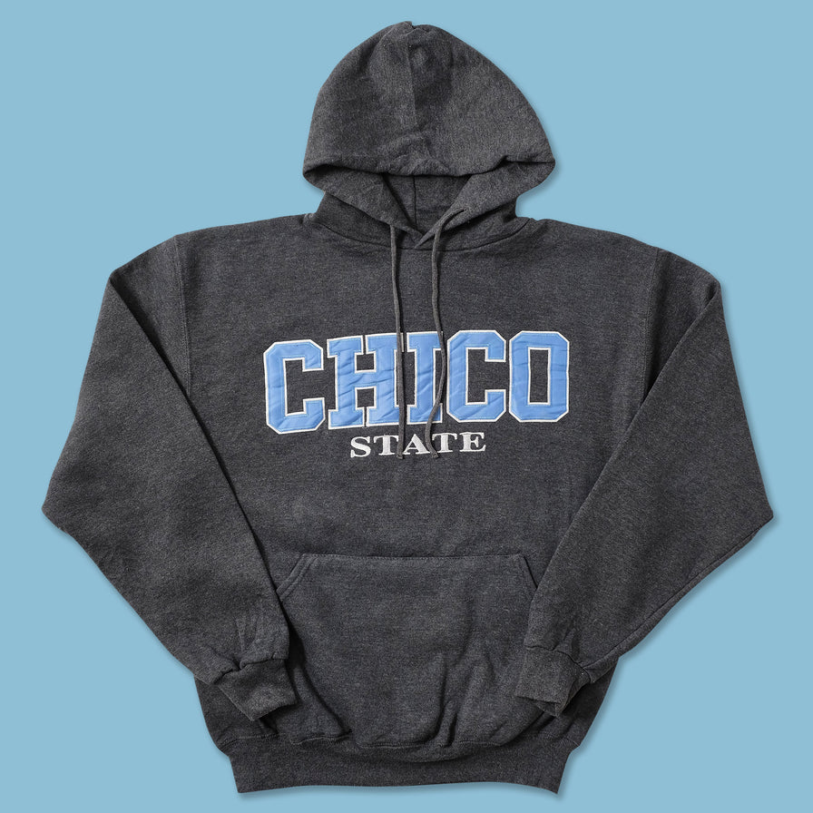 Vintage Russell Athletic Chico State Hoody Medium Double Double