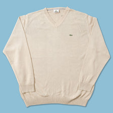 Vintage Lacoste Knit Sweater XLarge 