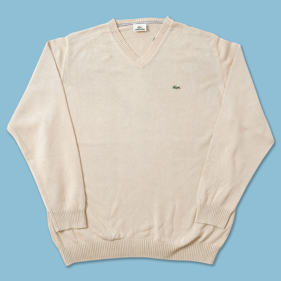 Vintage Lacoste Knit Sweater XLarge 