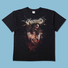 Vintage Aborted Strychnine 213 T-Shirt Large 