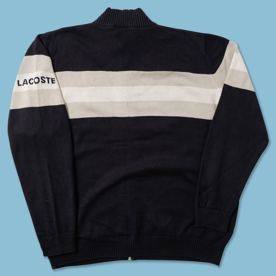 Vintage Lacoste Knit Jacket Large 