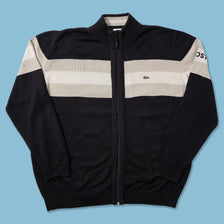 Vintage Lacoste Knit Jacket Large 