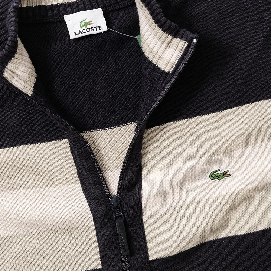 Vintage Lacoste Knit Jacket Large 
