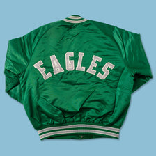 Vintage Philadelphia Eagles Padded College Jacket Medium 