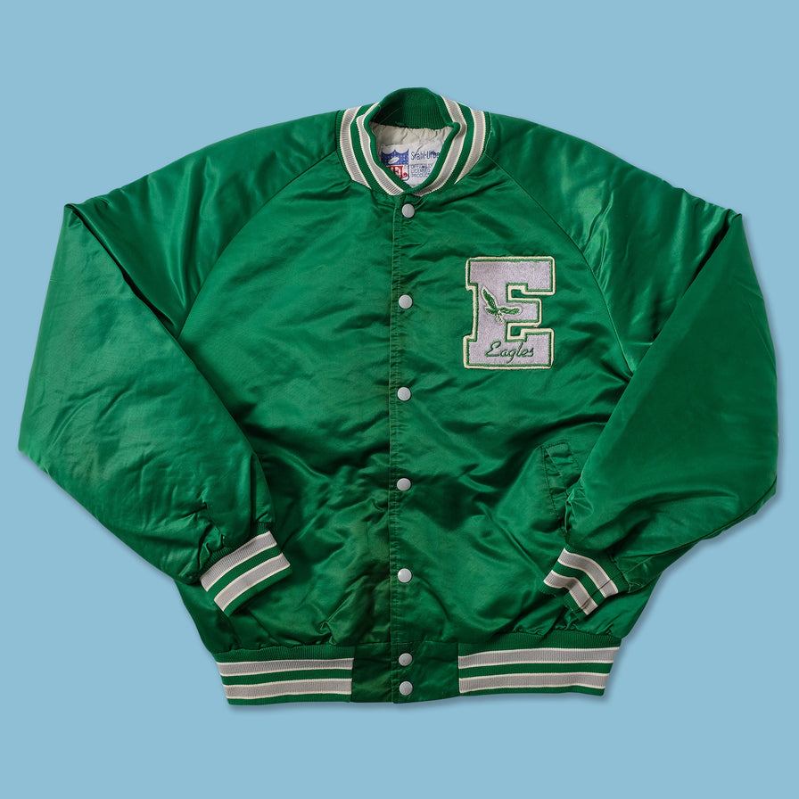 Vintage Philadelphia Eagles Padded College Jacket Medium 