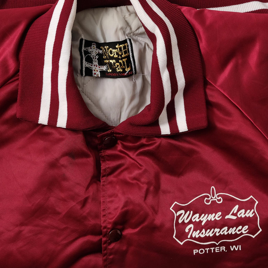 Vintage Padded College Jacket Large 