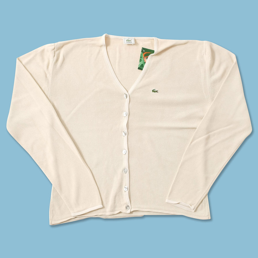 Vintage Women's Lacoste Cardigan Small 