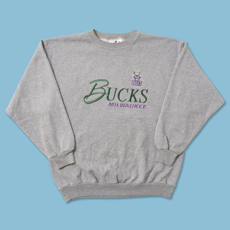 Vintage Milwaukee Bucks Sweater Large 