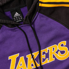 Vintage adidas Los Angeles Lakers Hoody Small 