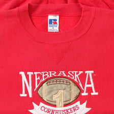 Vintage Russell Athletic Nebraska Cornhuskers Sweater XLarge 