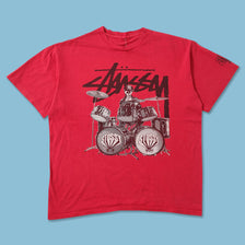 Stussy Bust Your Own Beat T-Shirt XLarge 