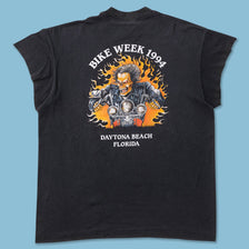1993 3D Emblem Hawg Wild Bike Week T-Shirt XLarge 