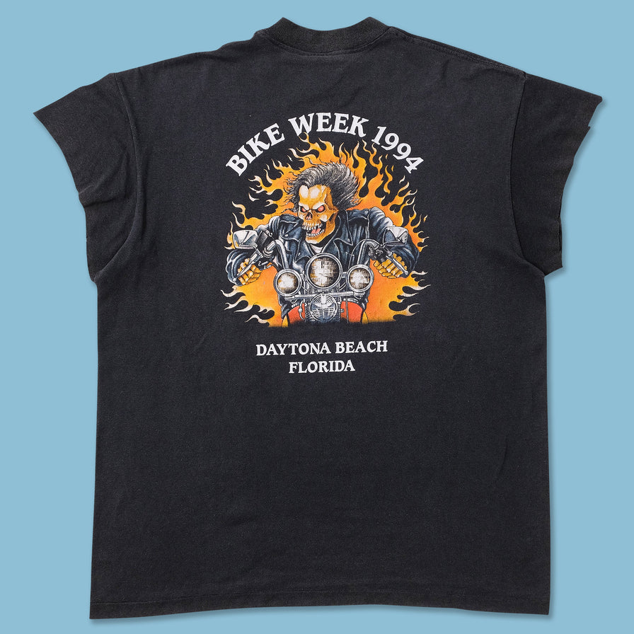 1993 3D Emblem Hawg Wild Bike Week T-Shirt XLarge 