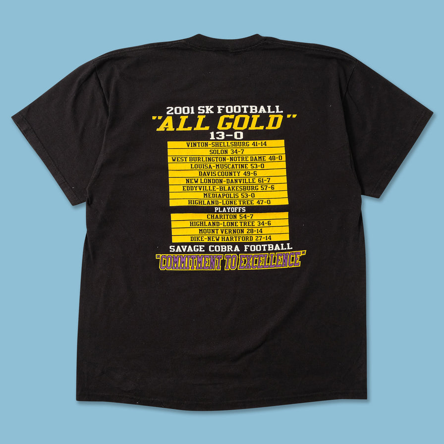 2001 State Champions T-Shirt XLarge 