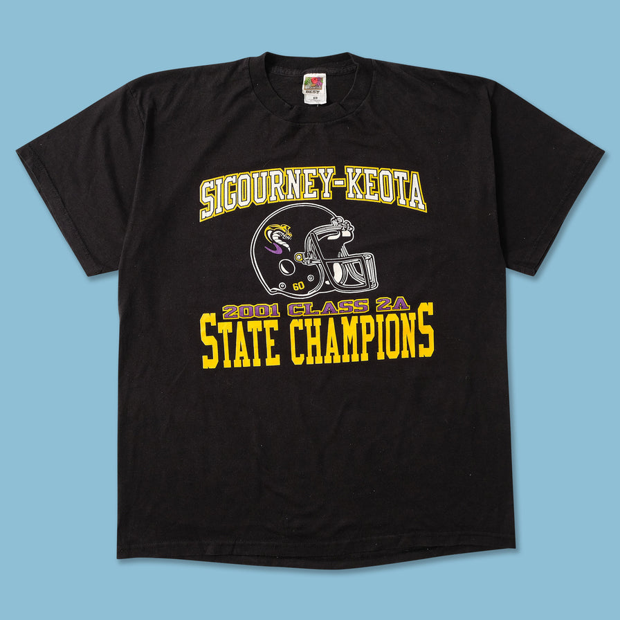 2001 State Champions T-Shirt XLarge 